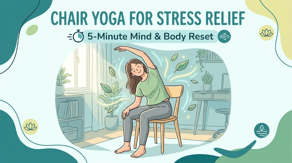 Chair Yoga for Stress Reliefndfulness